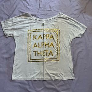NWOT Kappa Alpha Theta tee
